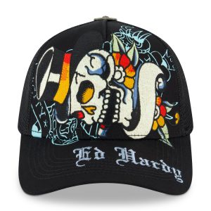Tiger Skull Trucker Hat