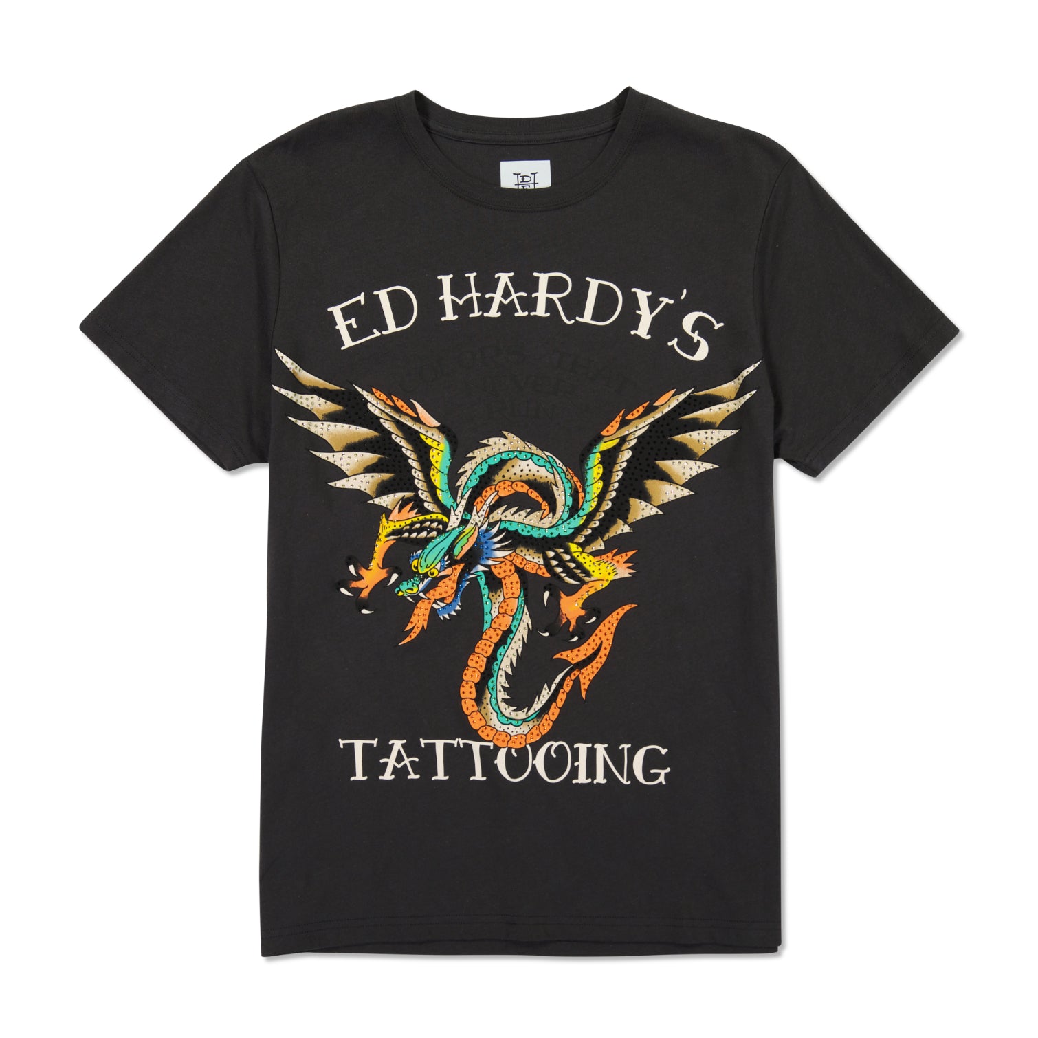 EHBAO110-32DRAGONWINGSFADEDBLACK